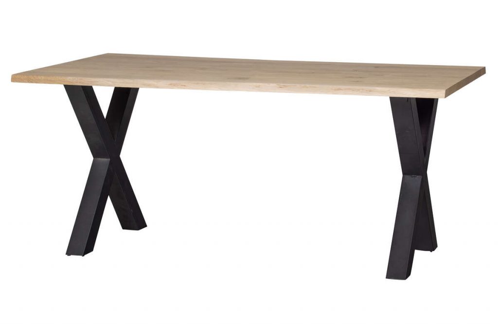 Stol TABLO dębowy [FSC] 160×90 noga X