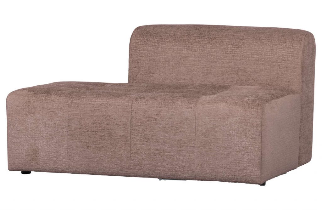 Sofa CALEIDOSCOOP – element lewy 1.5- osobowy BLUSH