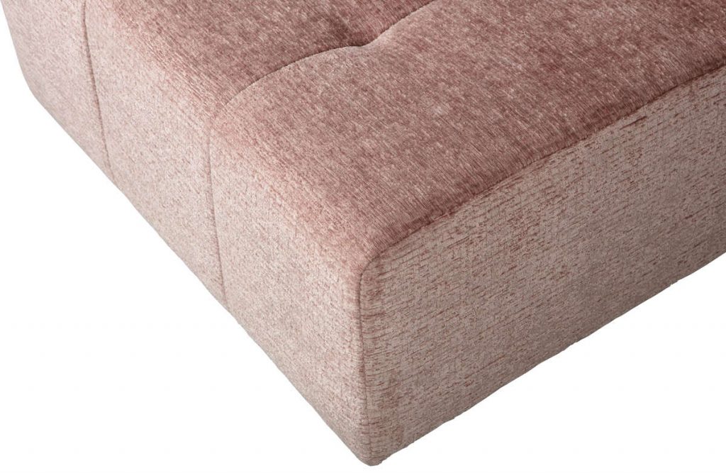 Sofa CALEIDOSCOOP – podnóżek BLUSH