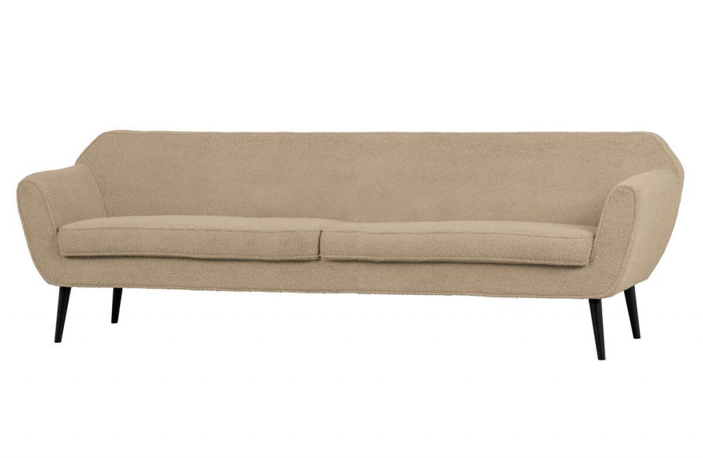 Sofa Rocco XL 230 cm teddy piaskowa