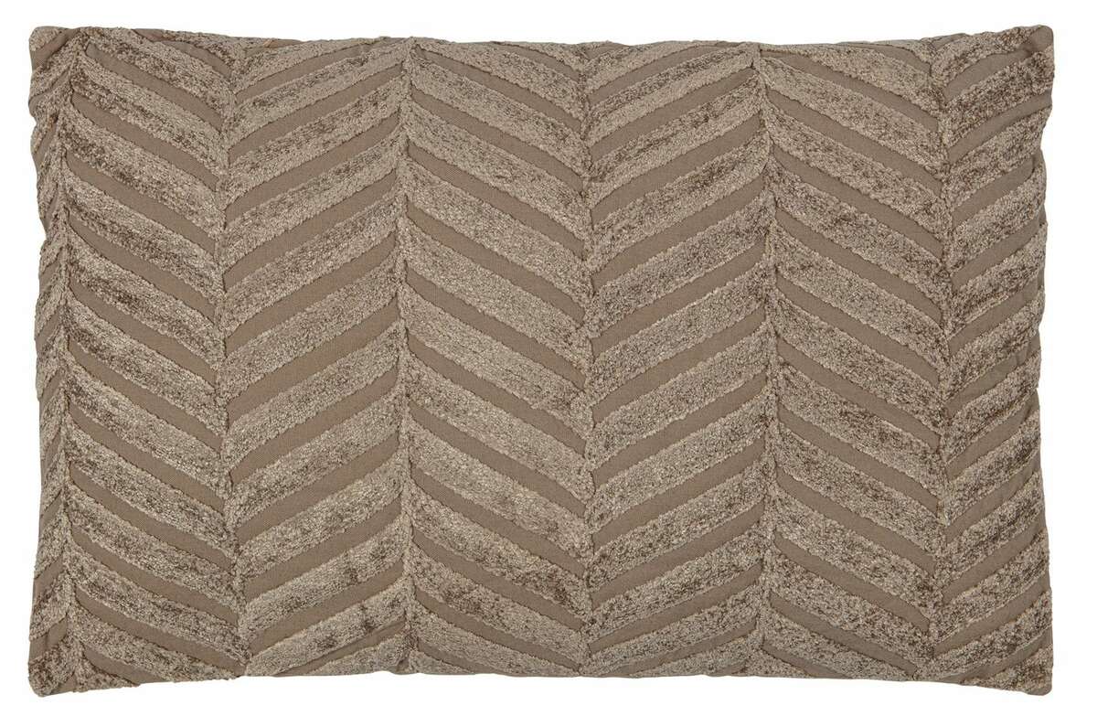 Poduszka Etan haftowana bawełna 40x60cm sepia