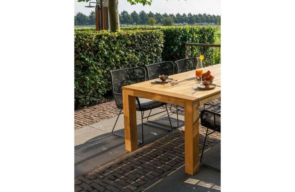 Stół ogrodowy STELLA 160x90cm z drewna tekowego [fsc]