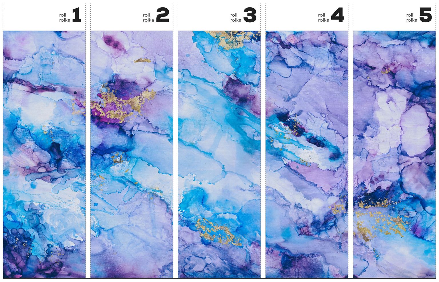 Acquerello - Tapeta w standaryzowanych rolkach
