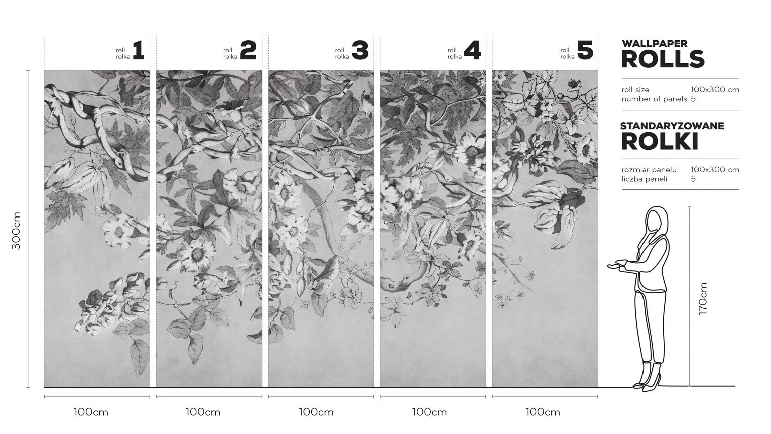 Alamanda - Tapeta w standaryzowanych rolkach