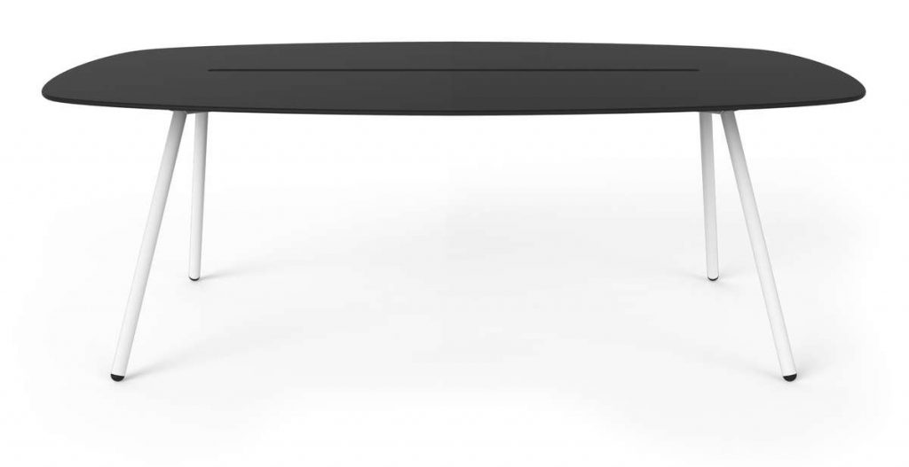 Stół Long Alowha 200 cm rama w kolorze białym