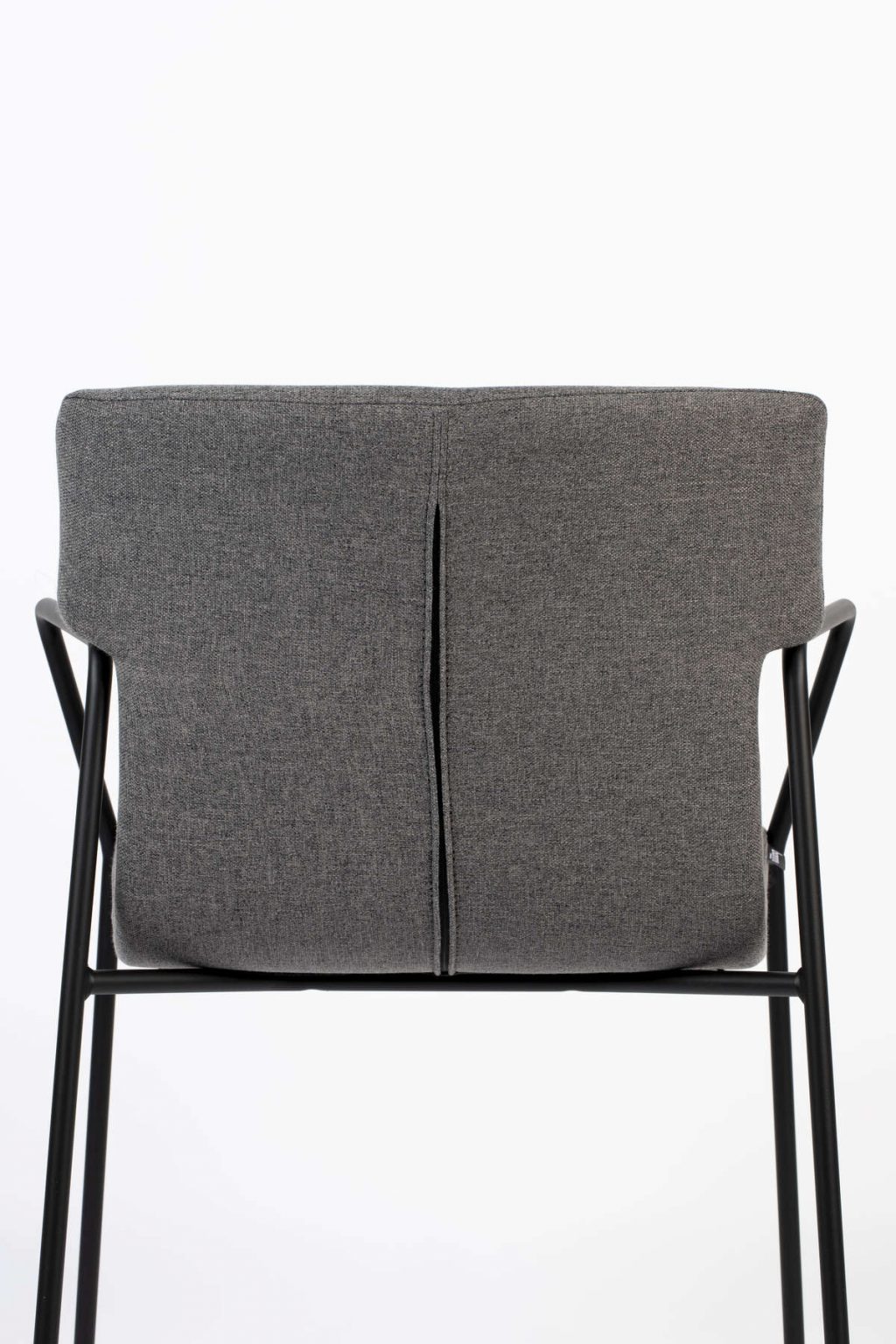 Krzesło z podłokietnikami BACK-UP zinc