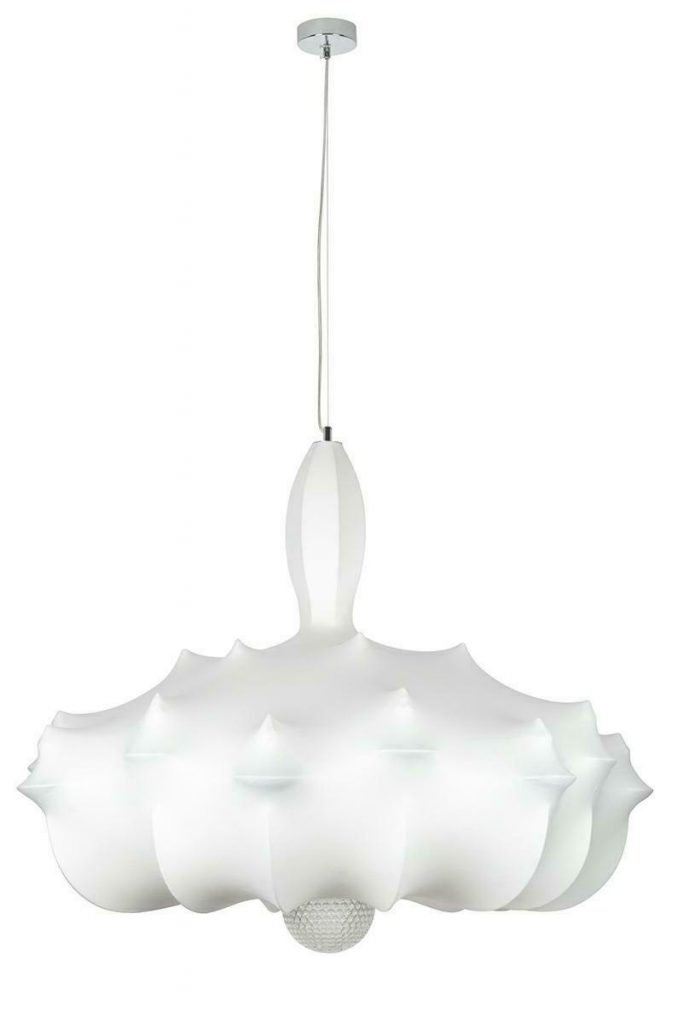 Lampa wisząca RAGNATELA 150 biała – kompozyt