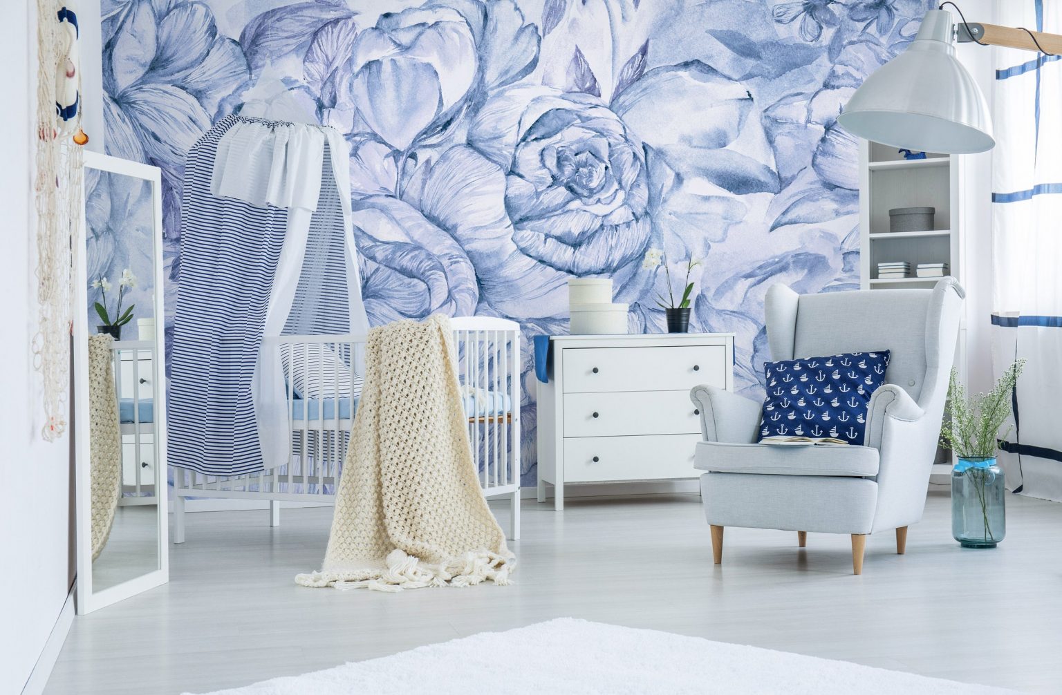 Tapeta Brassica Blue