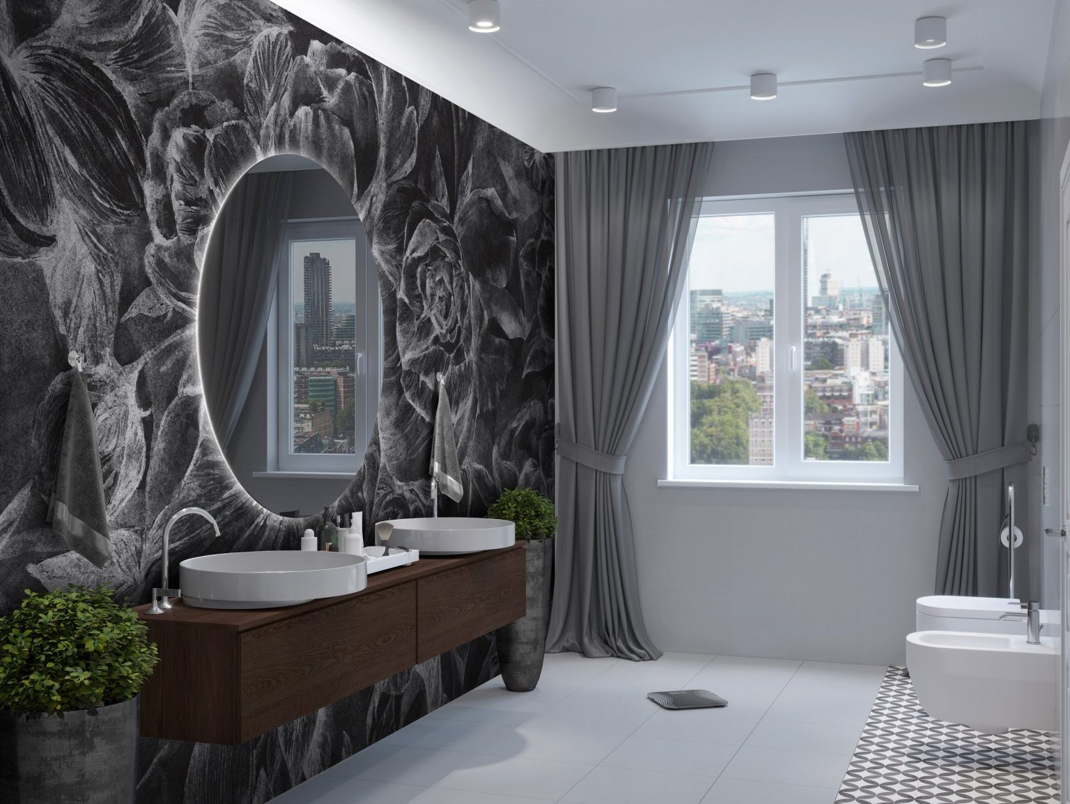 Tapeta Brassica Dark