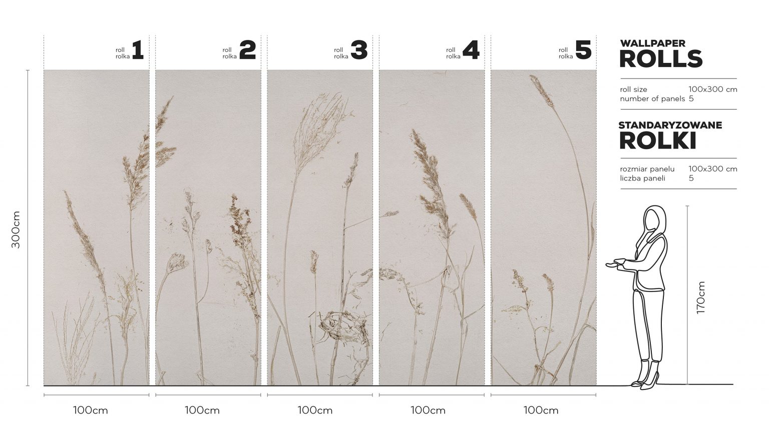 Campo di Avena - Tapeta w standaryzowanych rolkach
