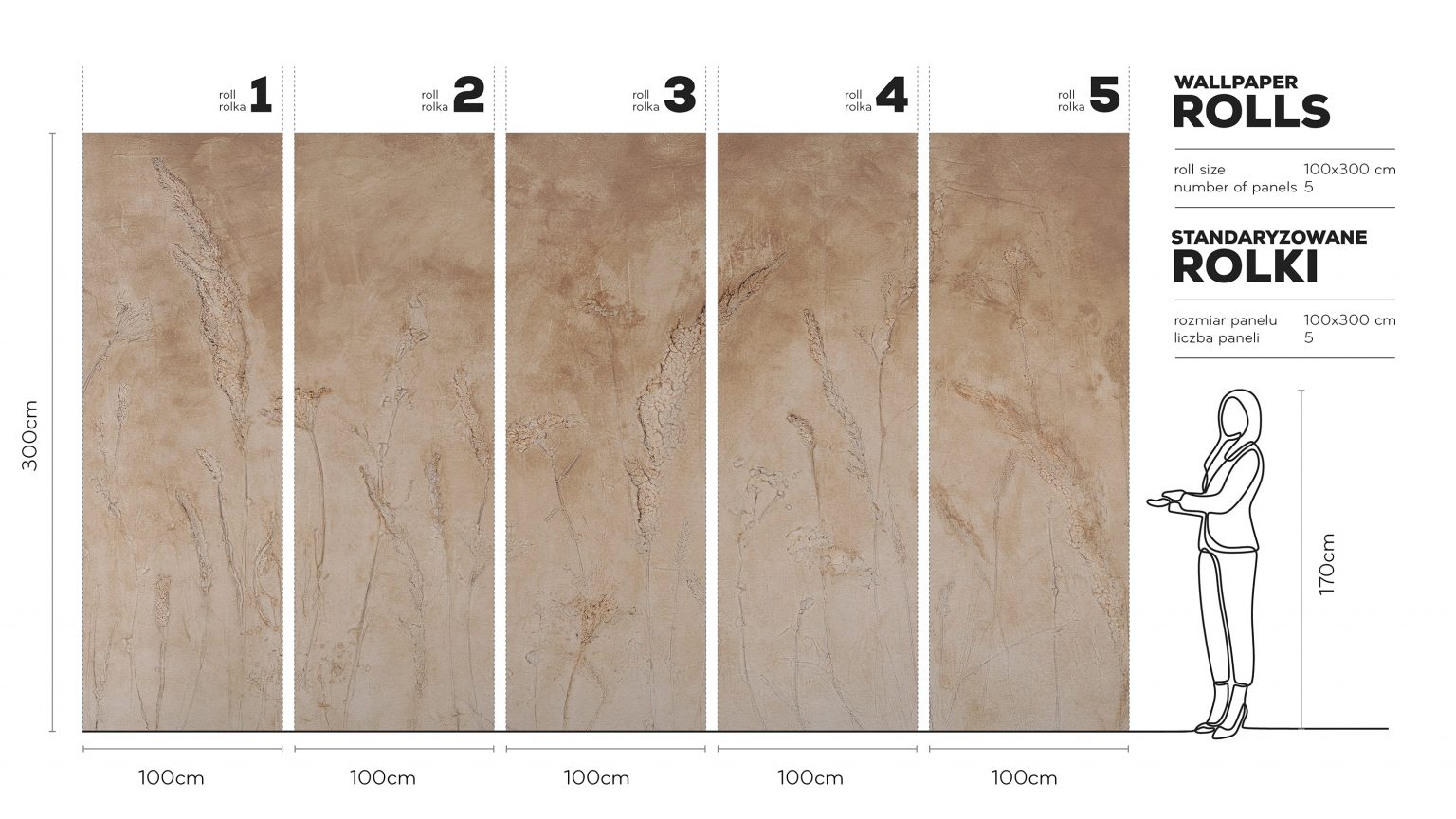 Campo di Grano - Tapeta w standaryzowanych rolkach