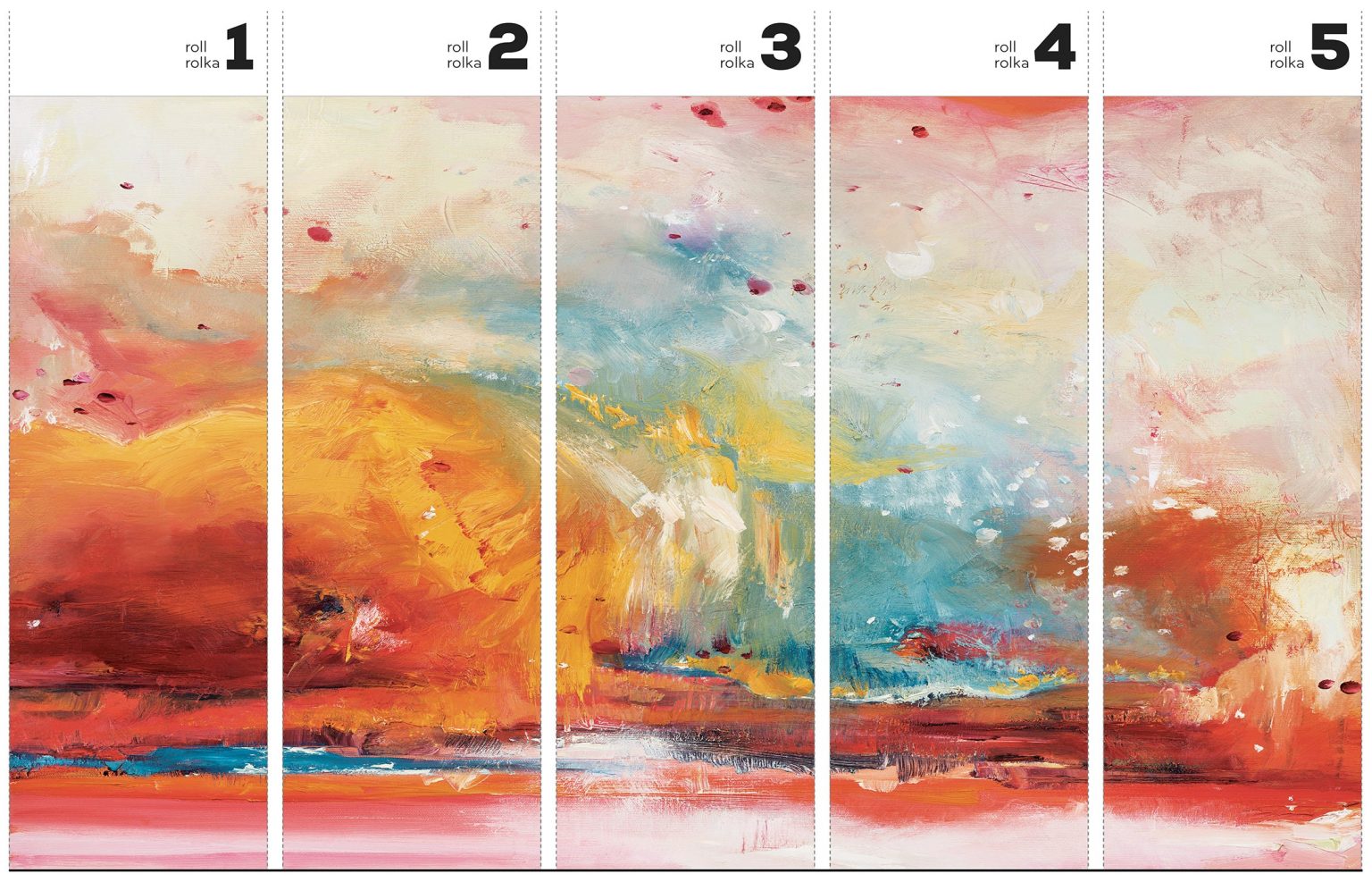 Canaria - Tapeta w standaryzowanych rolkach