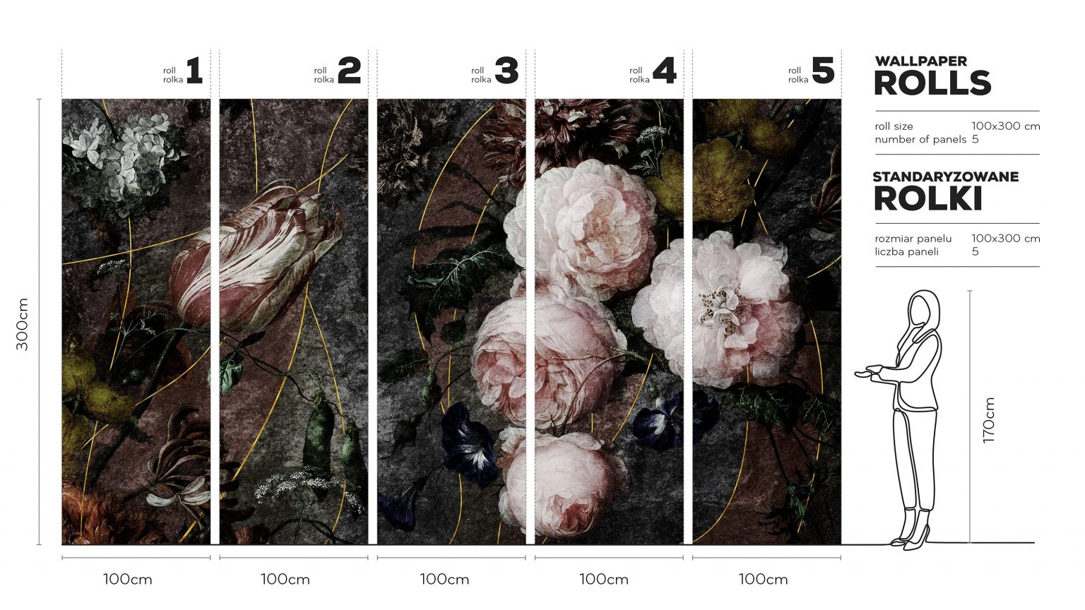 Charme Requiem - Tapeta w standaryzowanych rolkach