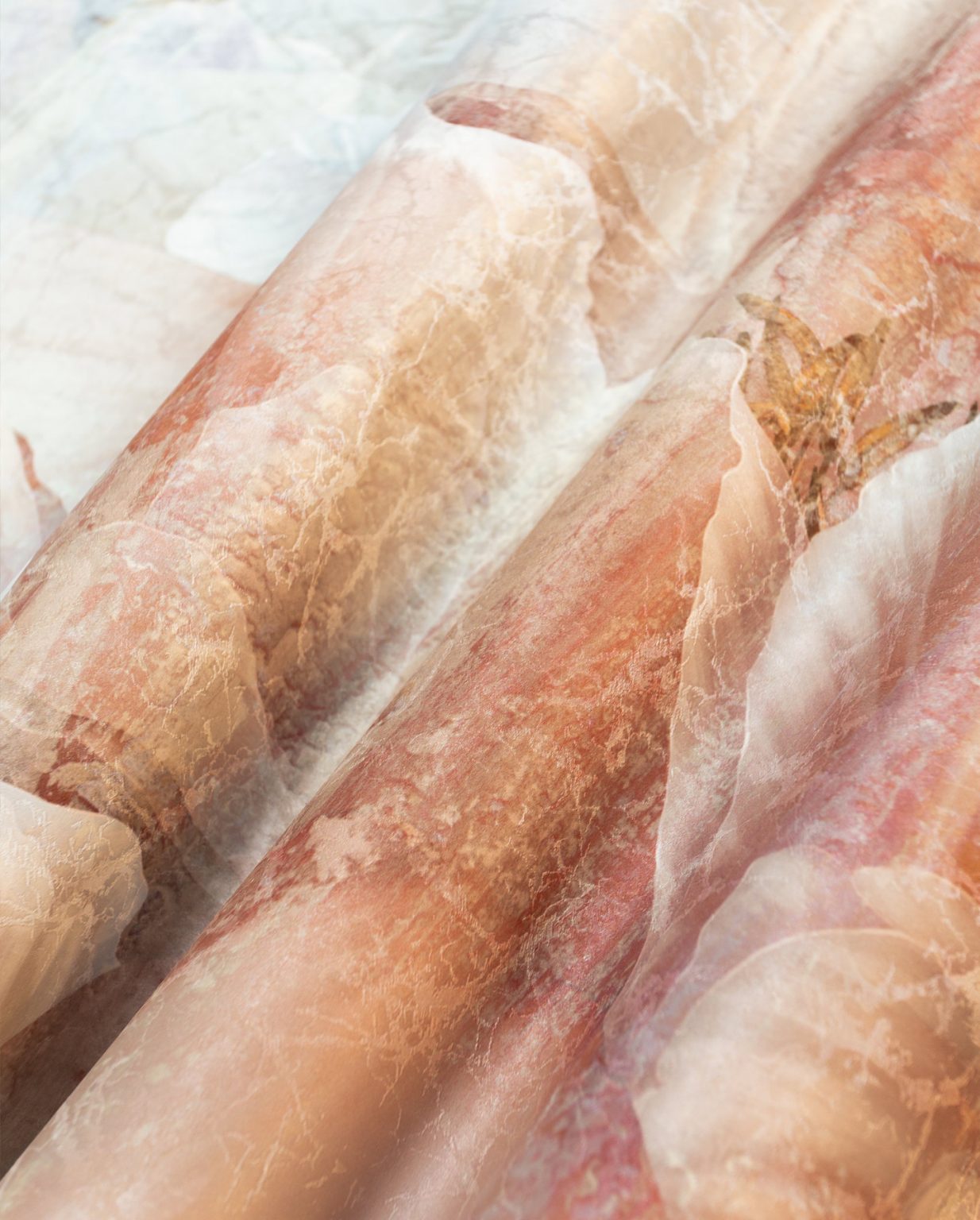 Tapeta w stylizowane kwiaty Celine - Wonderwall