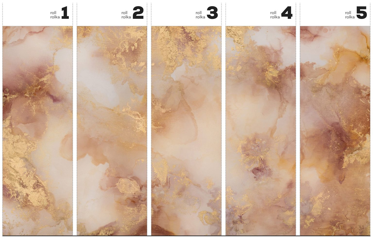 Dolce Vita - Tapeta w standaryzowanych rolkach