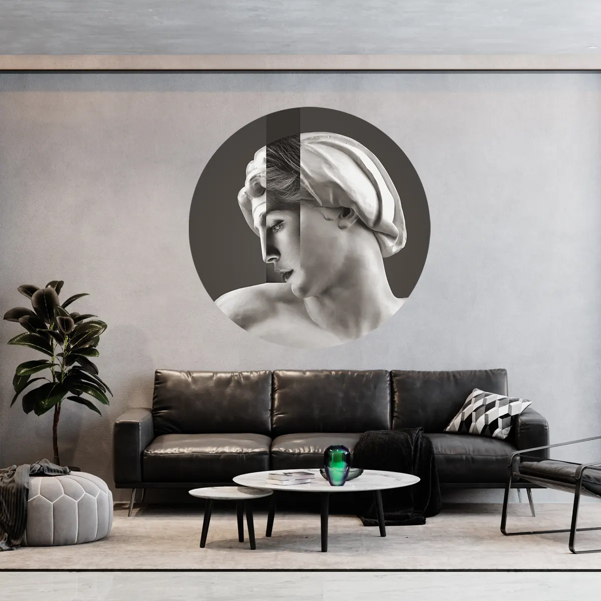 Tapeta Dots Profile gold Tapeta Dots Profile gold