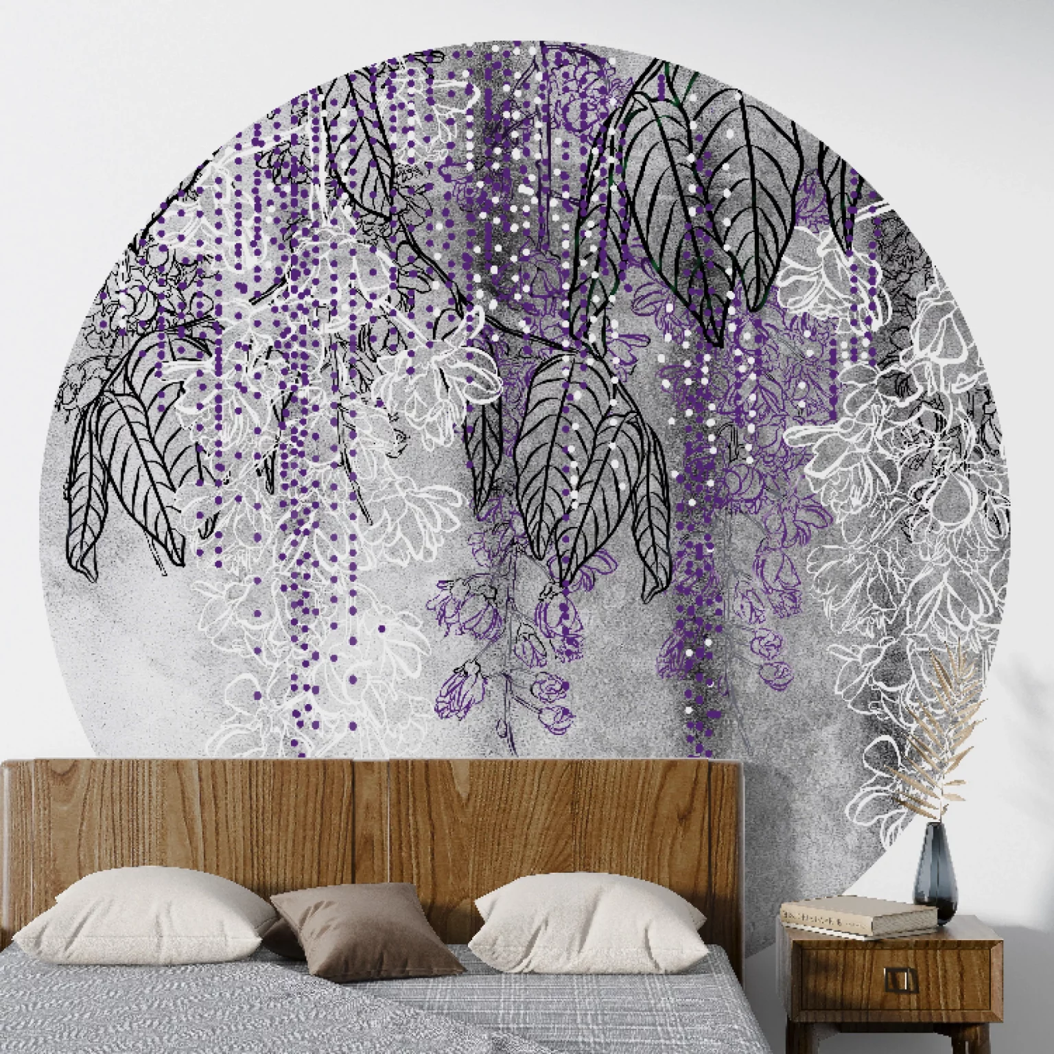 Tapeta Dots Wisteria