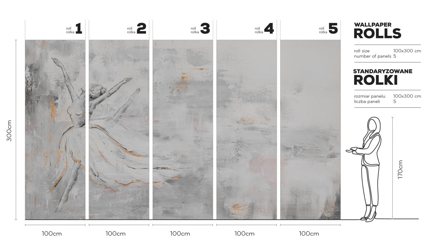 Ethereal - Tapeta w standaryzowanych rolkach