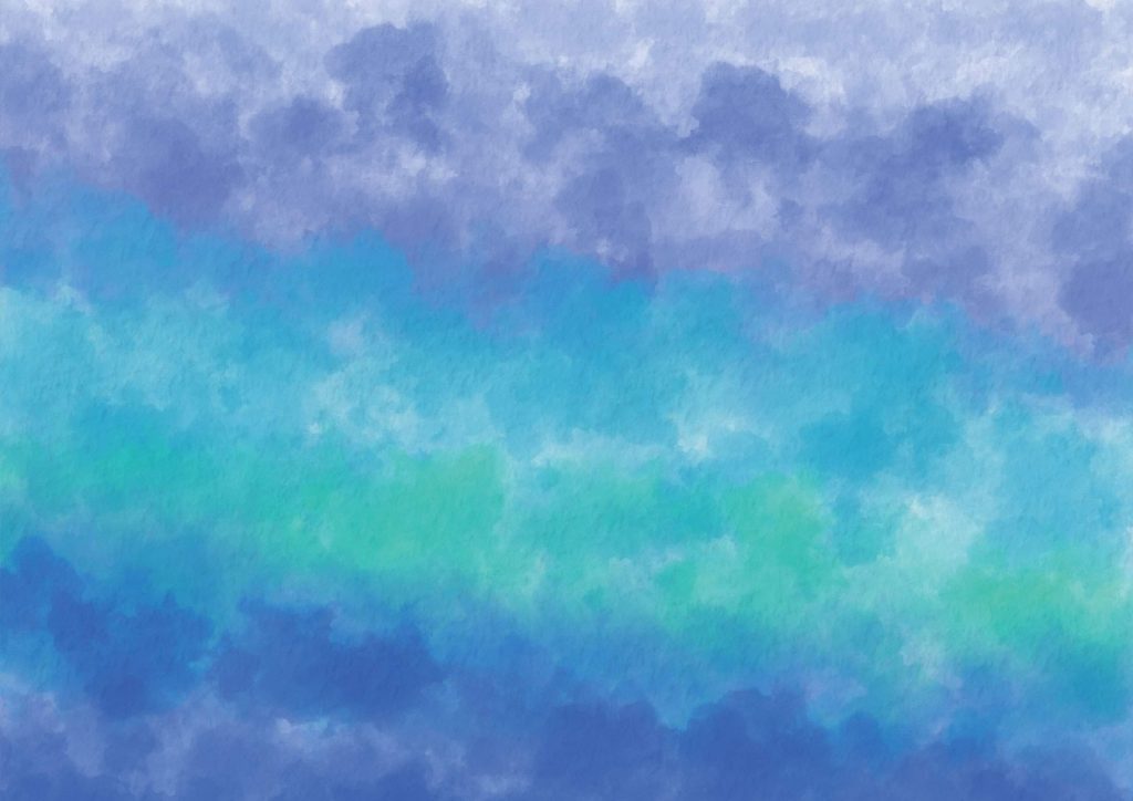 Tapeta Watercolor Ombre Blue