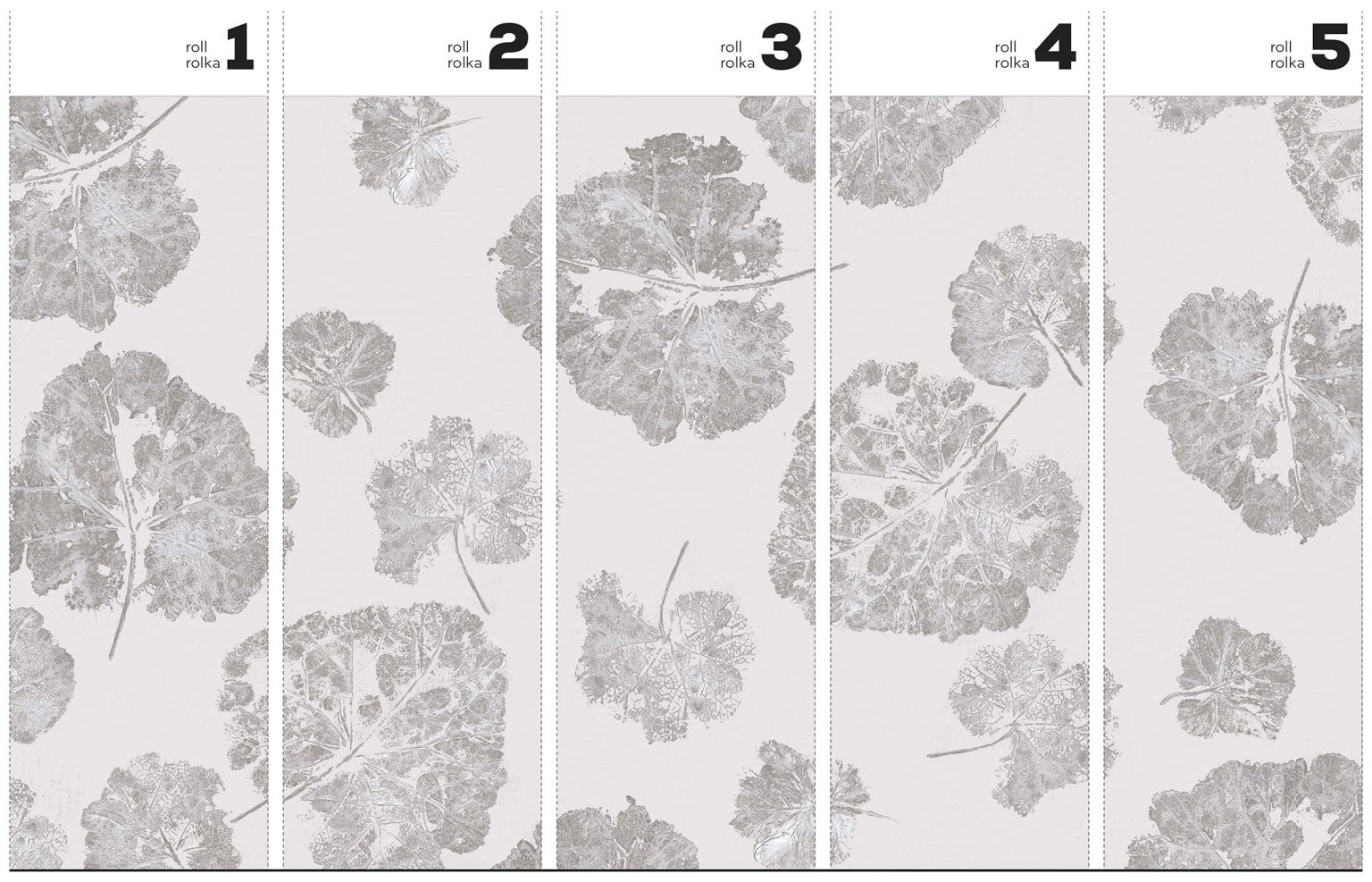 Foglia Dust - Tapeta w standaryzowanych rolkach