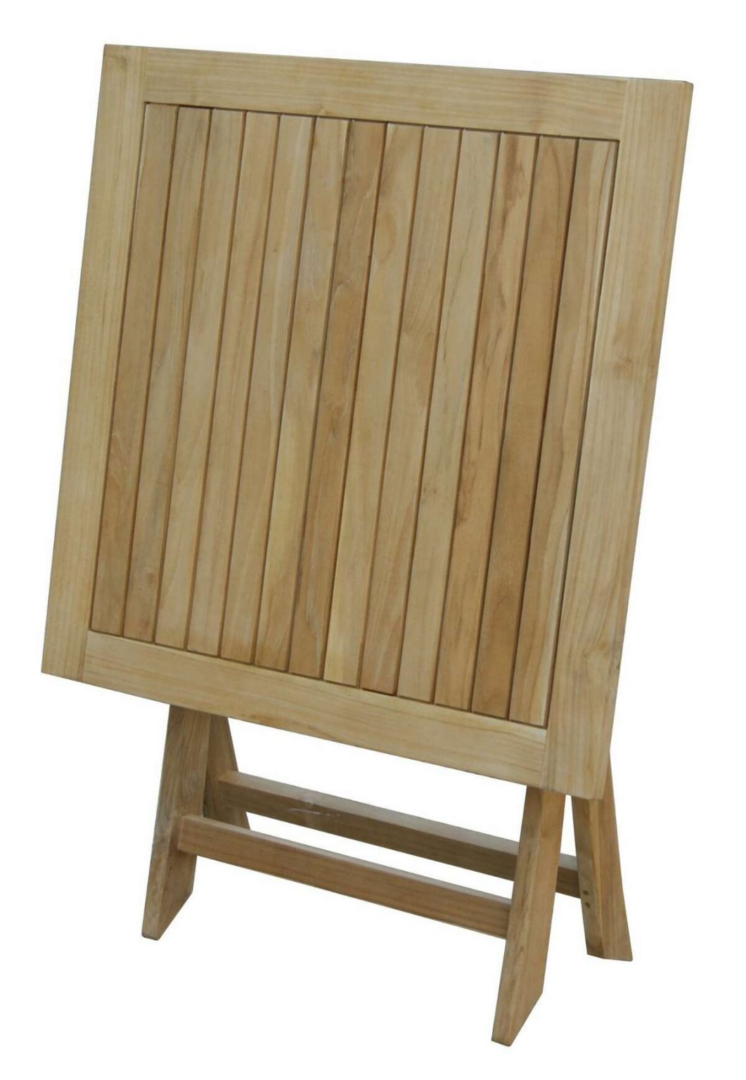 Folding stół kwadratowy ,drewno tekowe, FSC 100% 45 cm