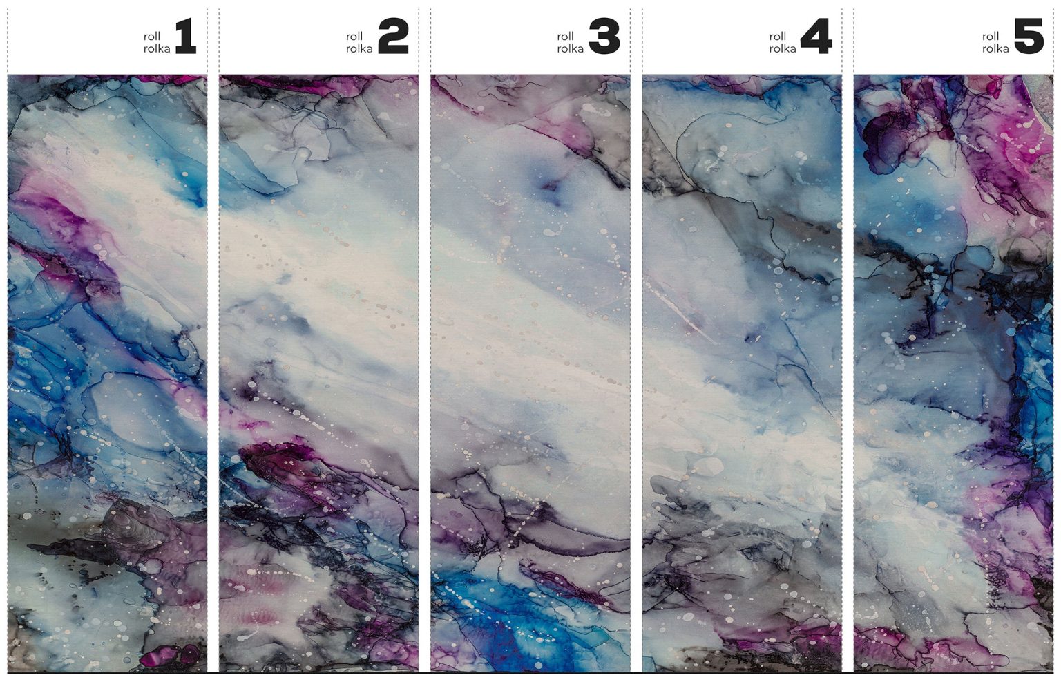 Galassia - Tapeta w standaryzowanych rolkach