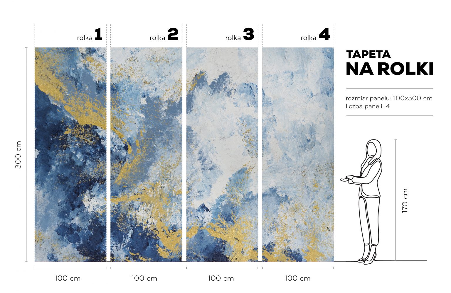 Heaven - Tapeta w standaryzowanych rolkach