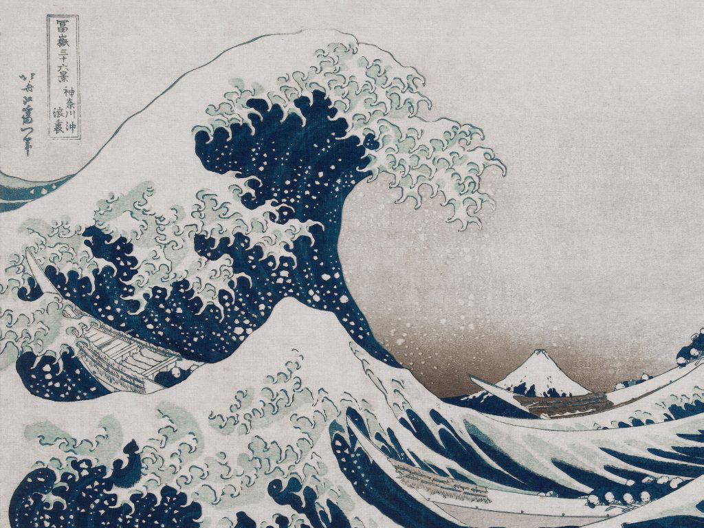 Hokusai – Tapeta w standaryzowanych rolkach