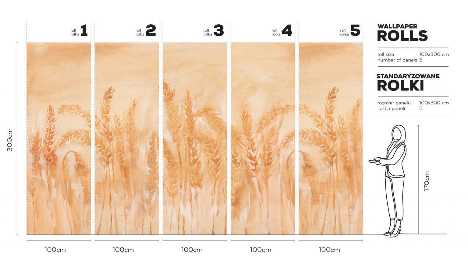 Idyllo - Tapeta w standaryzowanych rolkach