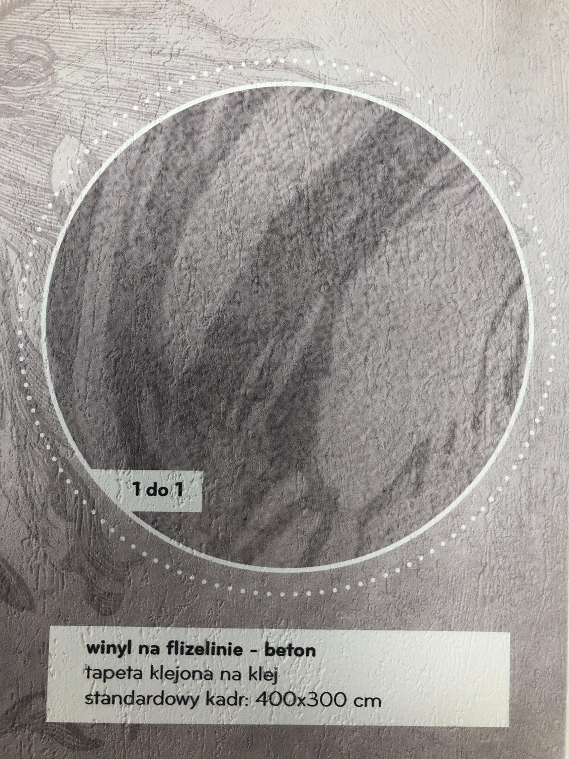 Tapeta Grey Ombre Flower