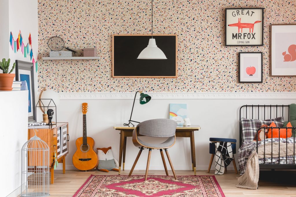 Tapeta Terrazzo Pink