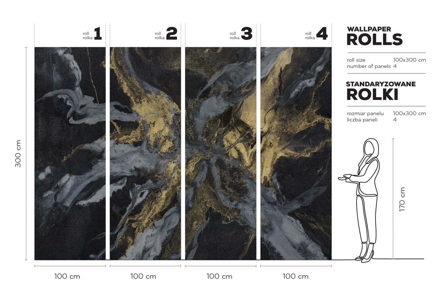Karma - Tapeta w standaryzowanych rolkach