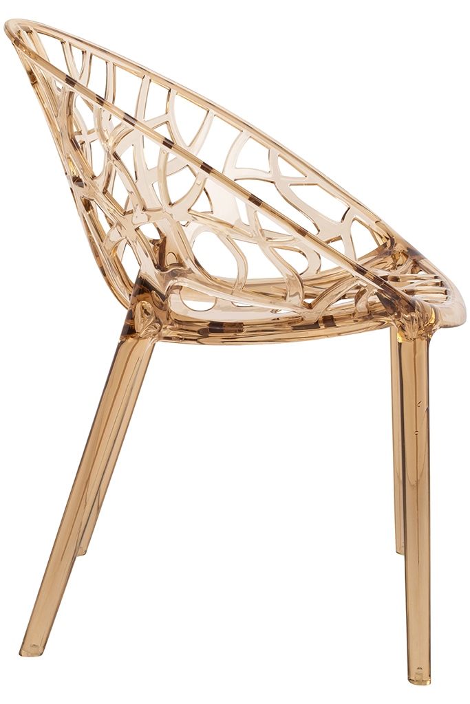 Krzesło KORAL amber – poliwęglan