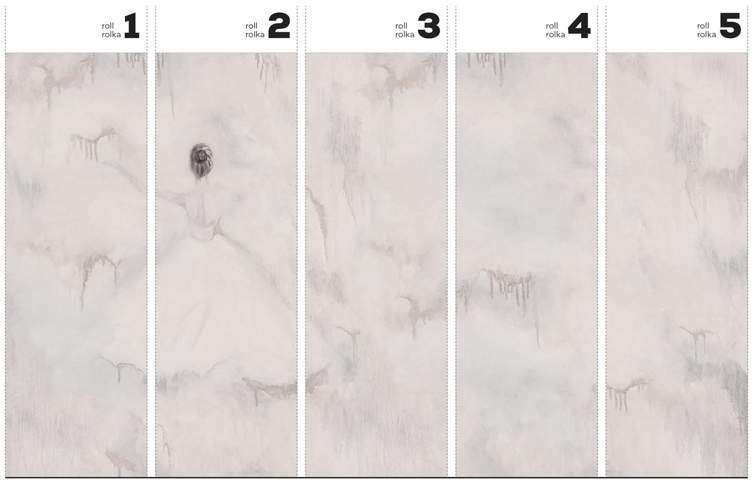 Lady Light - Tapeta w standaryzowanych rolkach