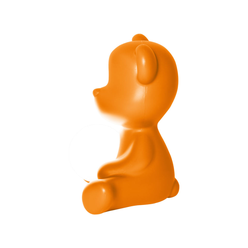 Lampa miś Teddy Girl pomarańczowa