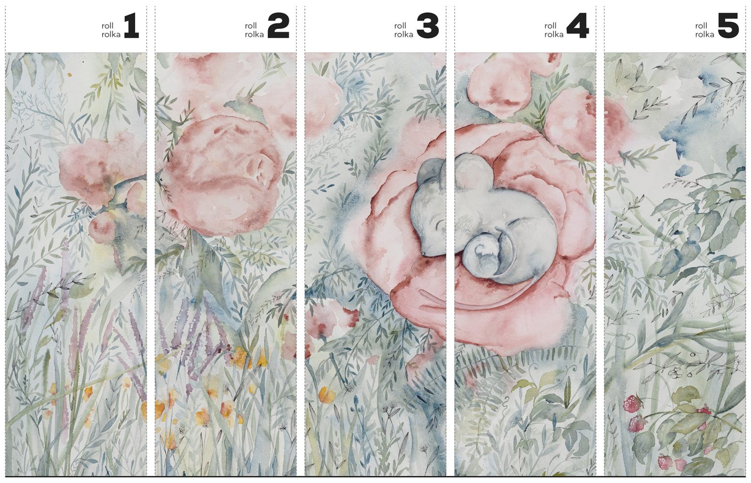 Little Nap - Tapeta w standaryzowanych rolkach