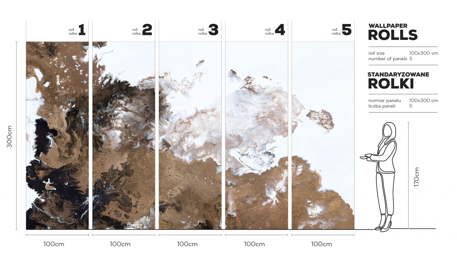 Lungo - Tapeta w standaryzowanych rolkach