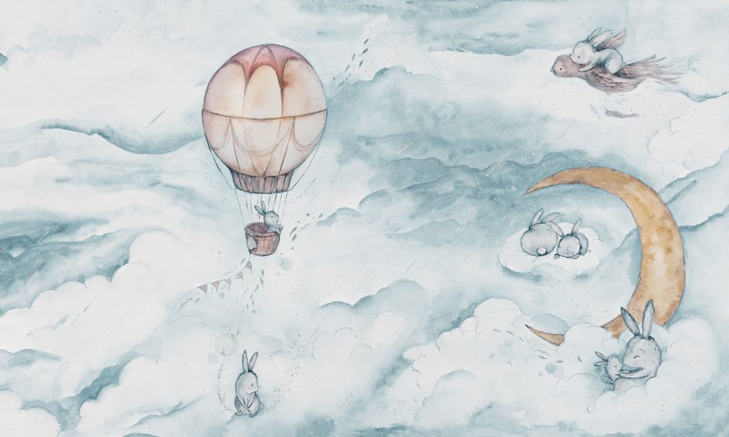 Moonie Vivid – Tapeta w standaryzowanych rolkach