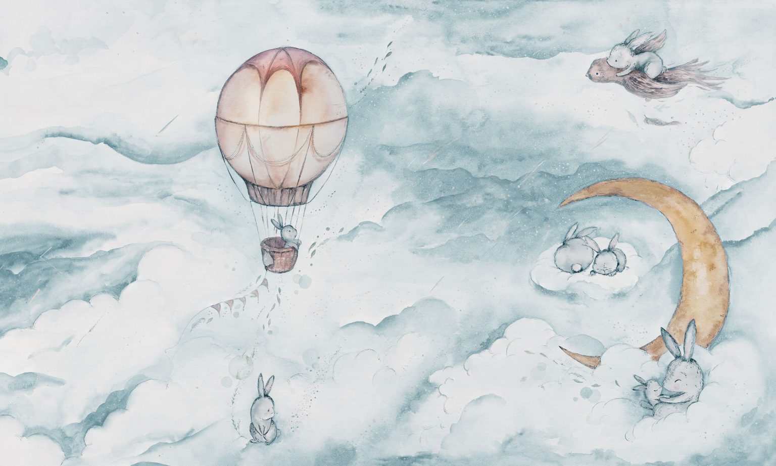 Moonie Vivid - Tapeta w standaryzowanych rolkach