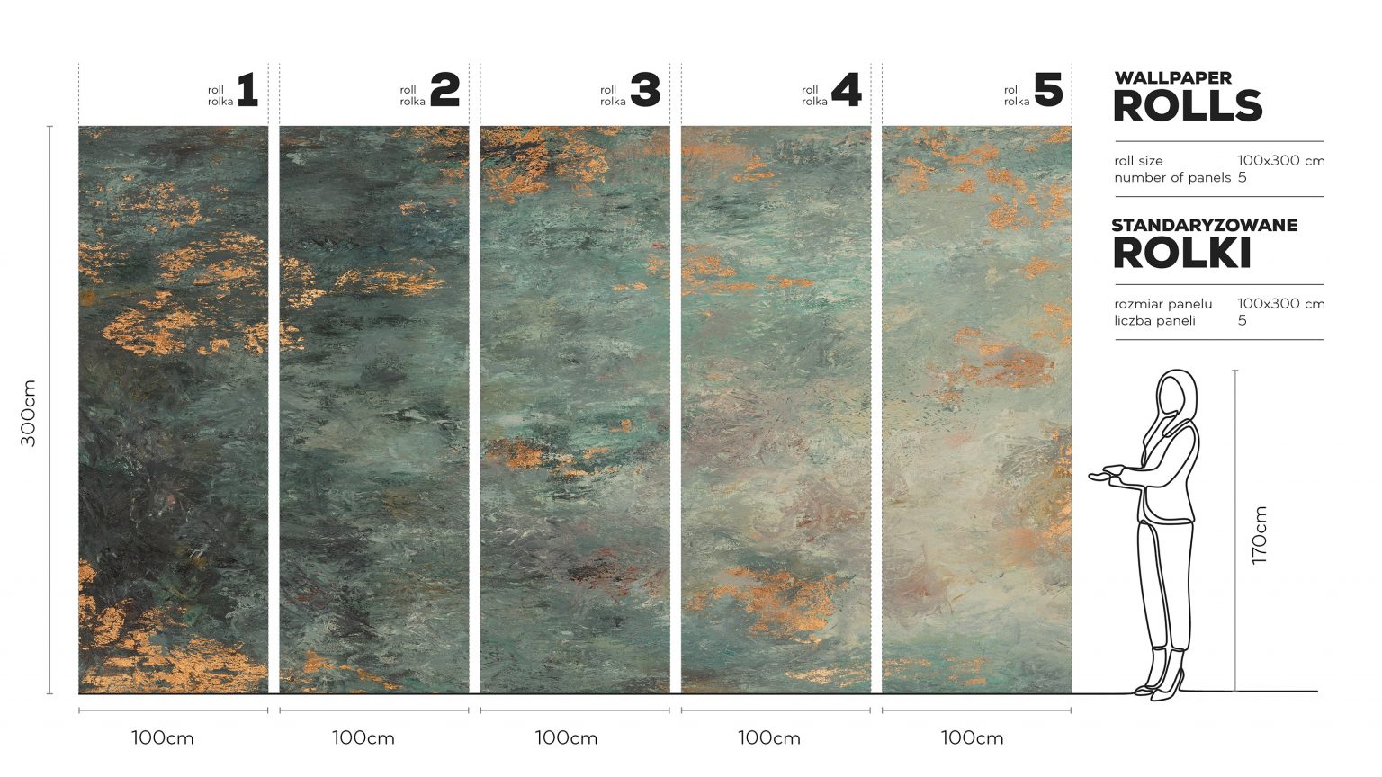 Nenuphar - Tapeta w standaryzowanych rolkach