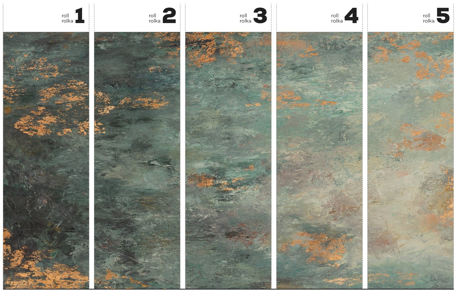 Nenuphar - Tapeta w standaryzowanych rolkach