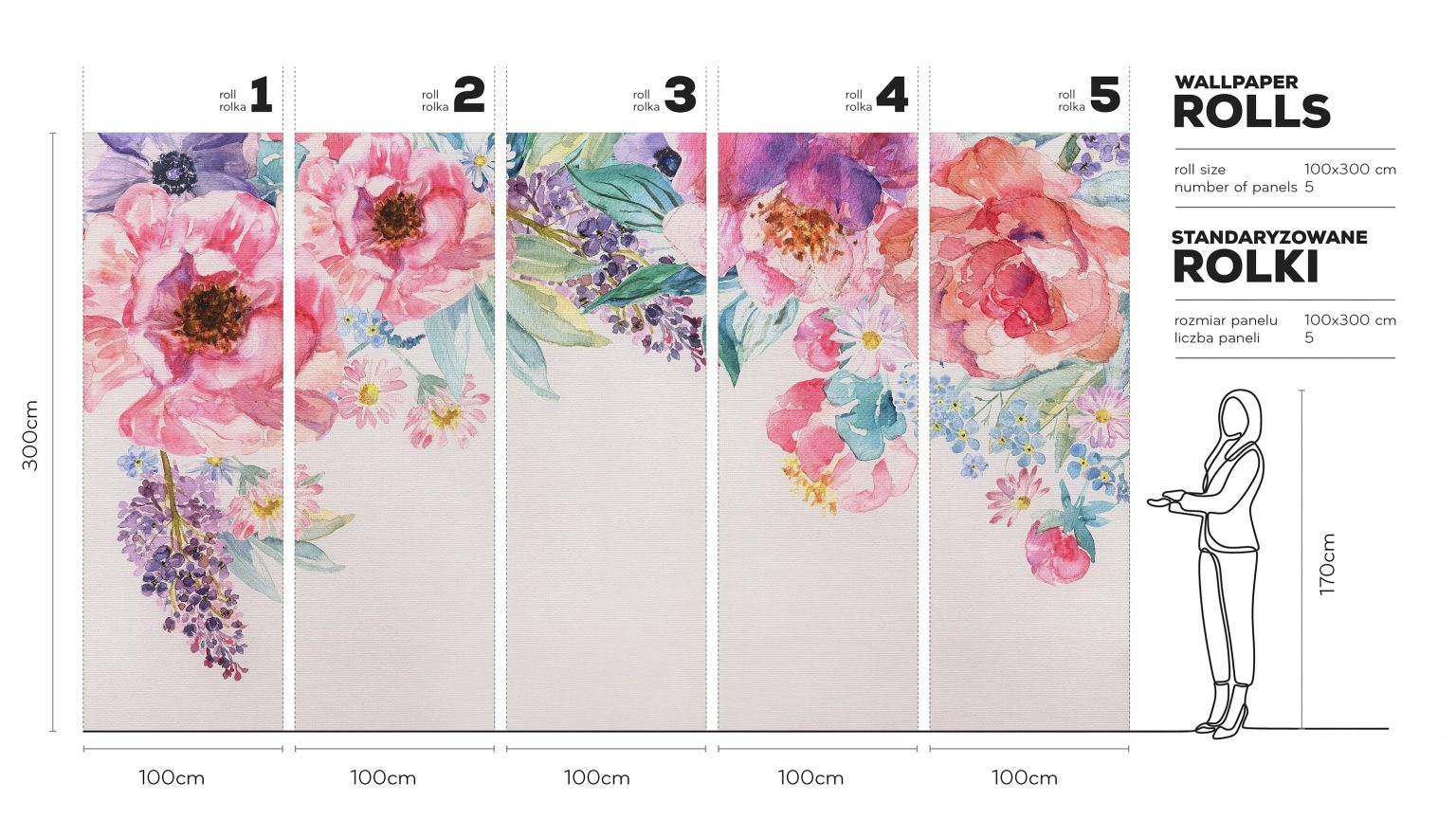 Nettare Vivid - Tapeta w standaryzowanych rolkach