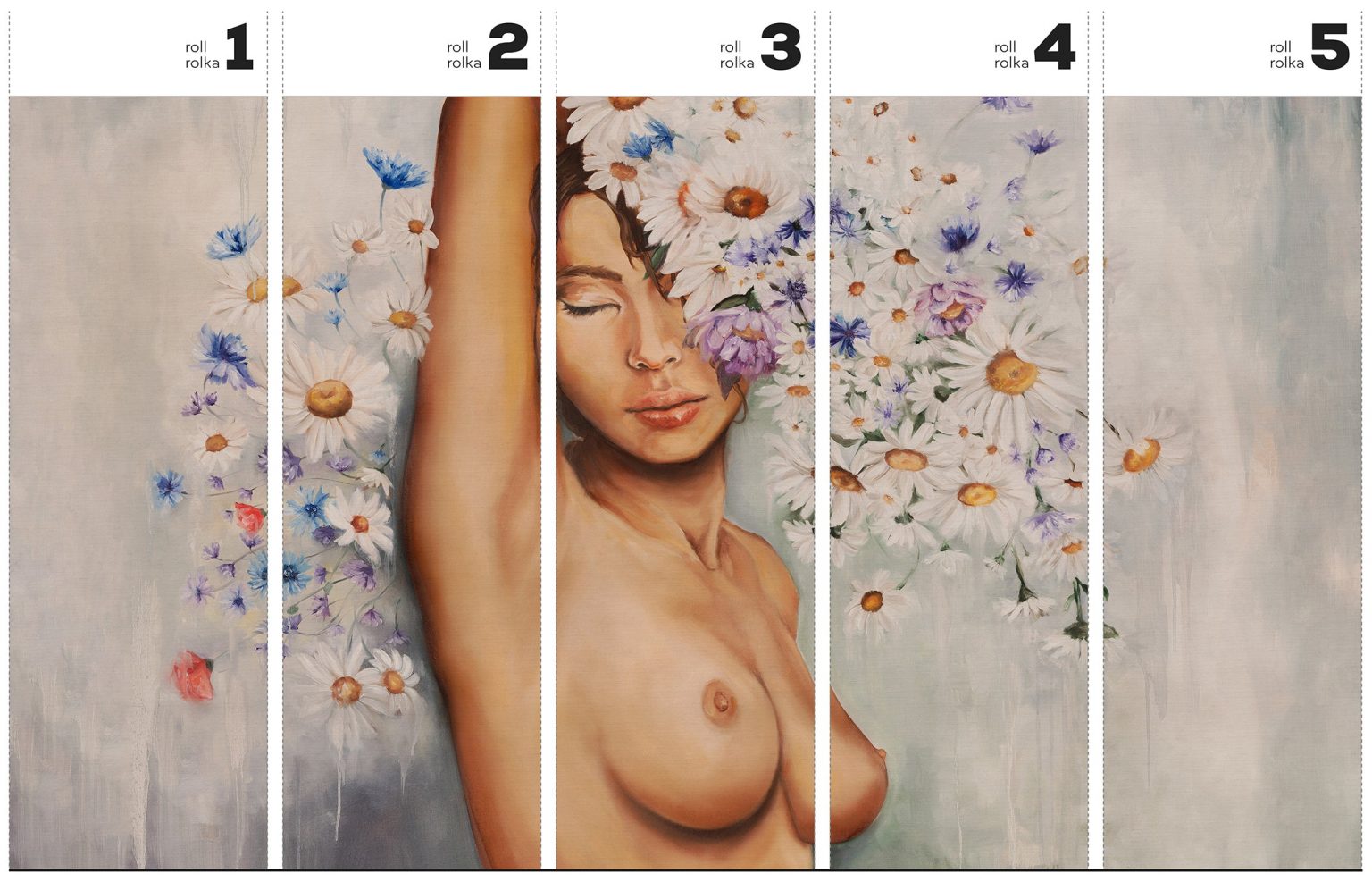 Nymph - Tapeta w standaryzowanych rolkach