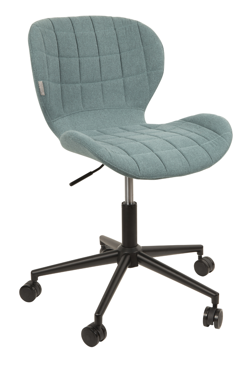 Krzesło biurowe OMG czarno/niebieskie
