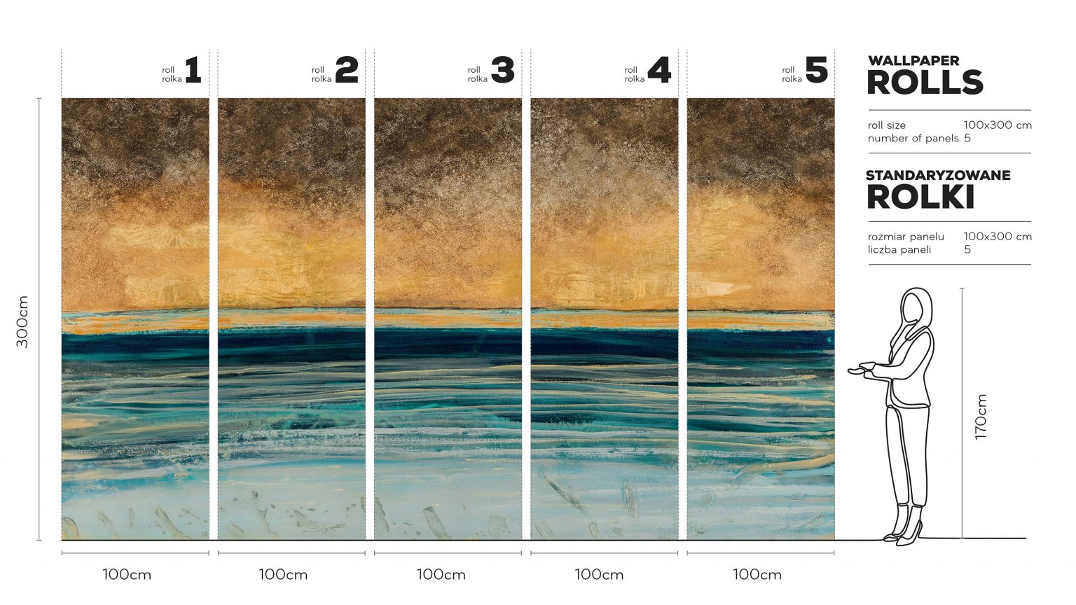 Pecan - Tapeta w standaryzowanych rolkach