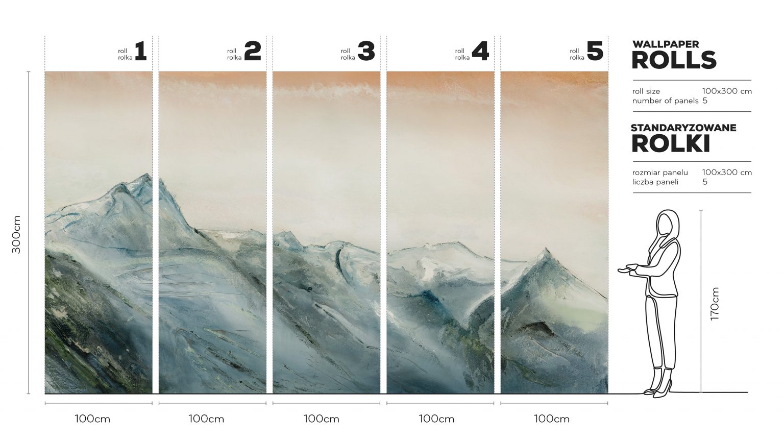 Pinoli - Tapeta w standaryzowanych rolkach