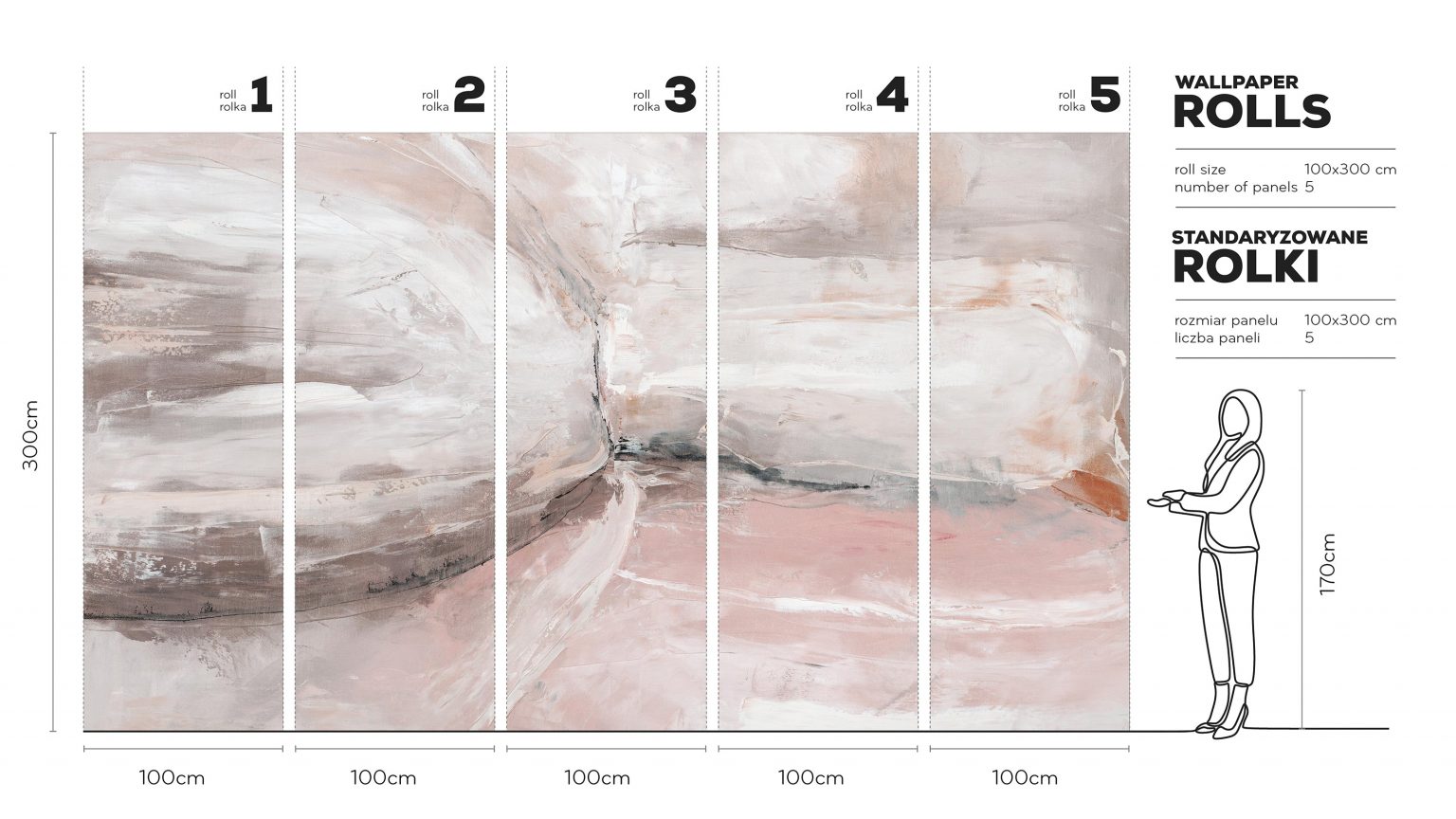 Quartz - Tapeta w standaryzowanych rolkach