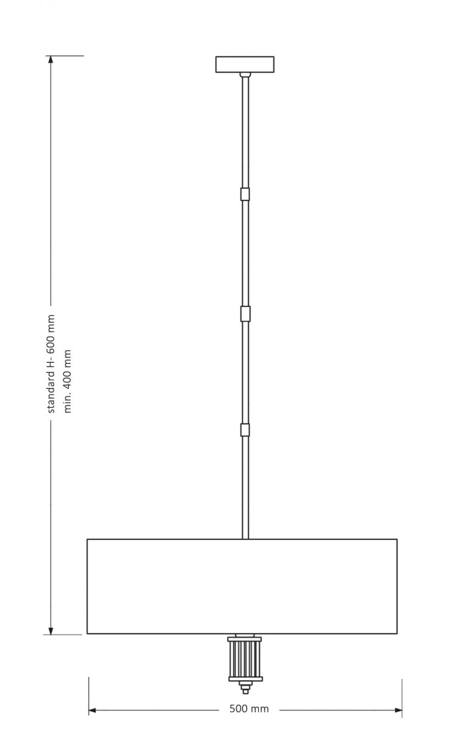 LAMPA WISZĄCA SETI SET-ZWD-4(Z)