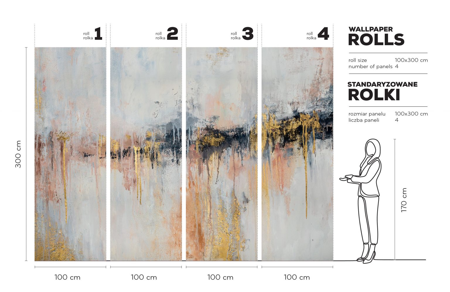 Signature - Tapeta w standaryzowanych rolkach