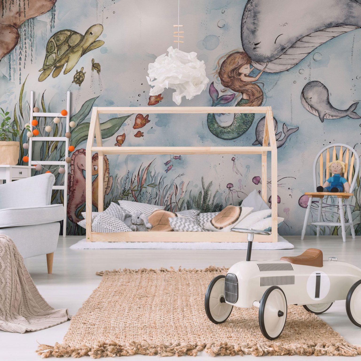 Sea Child - Tapeta w standaryzowanych rolkach